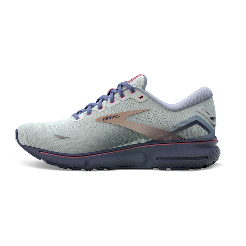 Brooks Ghost 15 - Spa Blue - Neo Pink - Copper