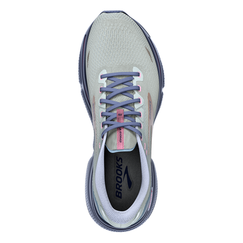 Brooks Ghost 15 - Spa Blue - Neo Pink - Copper