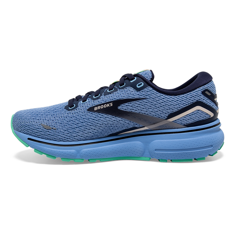 Brooks Ghost 15 - Vista Blue - Peacoat - Linen