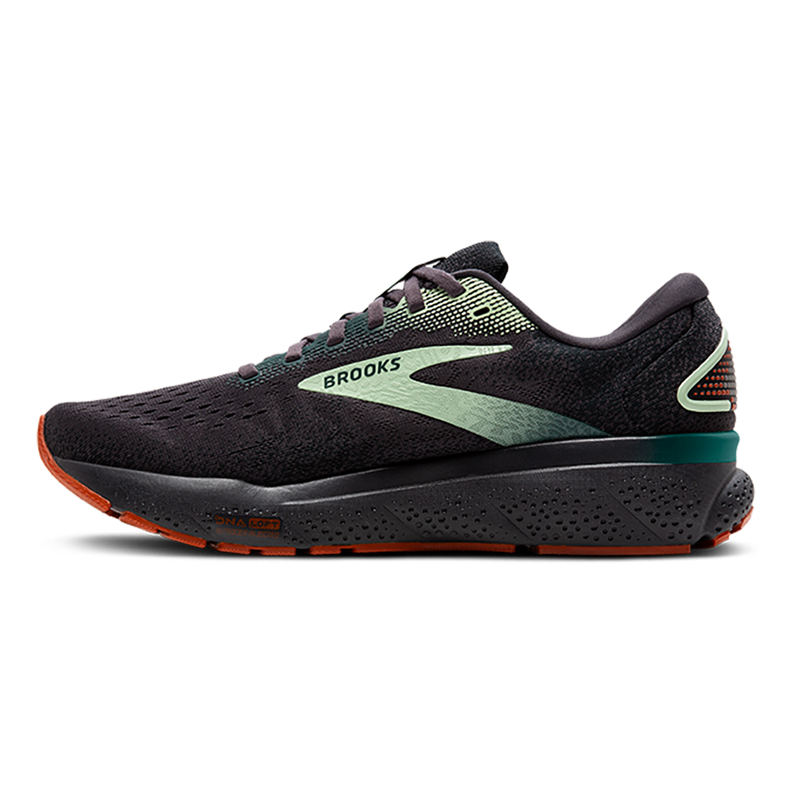 Brooks Ghost 16 - Blackened Pearl - June Bug - Green