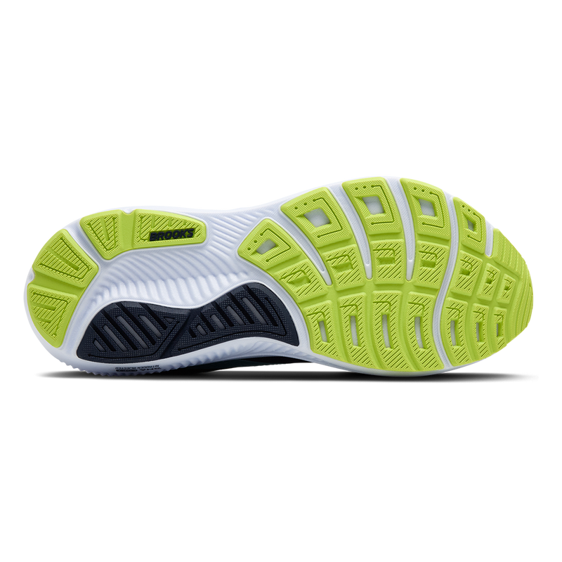 Brooks Ghost 17 Peacoat - Lime - Blue