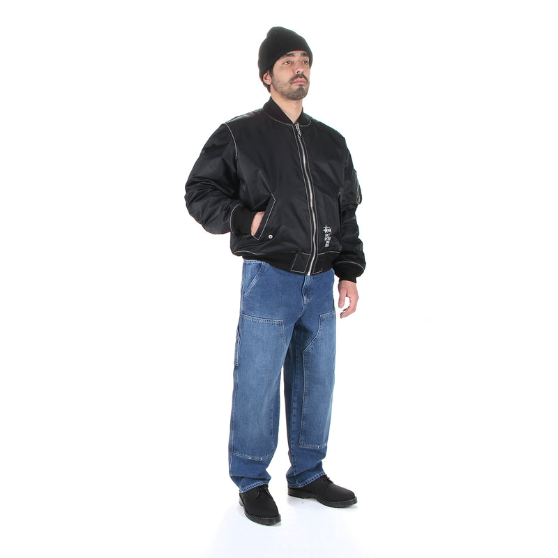 Stussy | Built Reversible Bomber Jacket Black