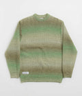 Butter Goods Beams Knit Sweatshirt in Pesto