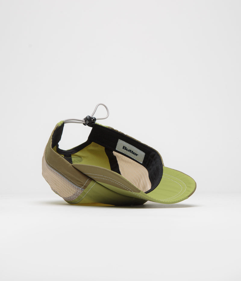 Butter Goods Cliff Running Cap in Moss