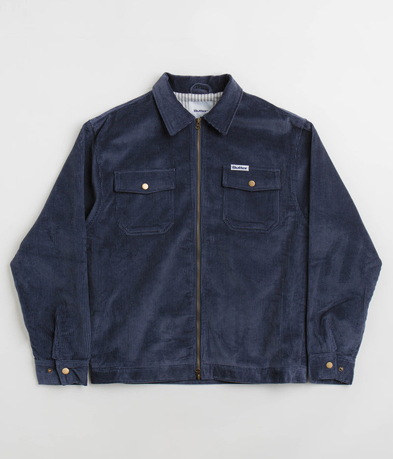 Butter Goods Club Jacket in Navy