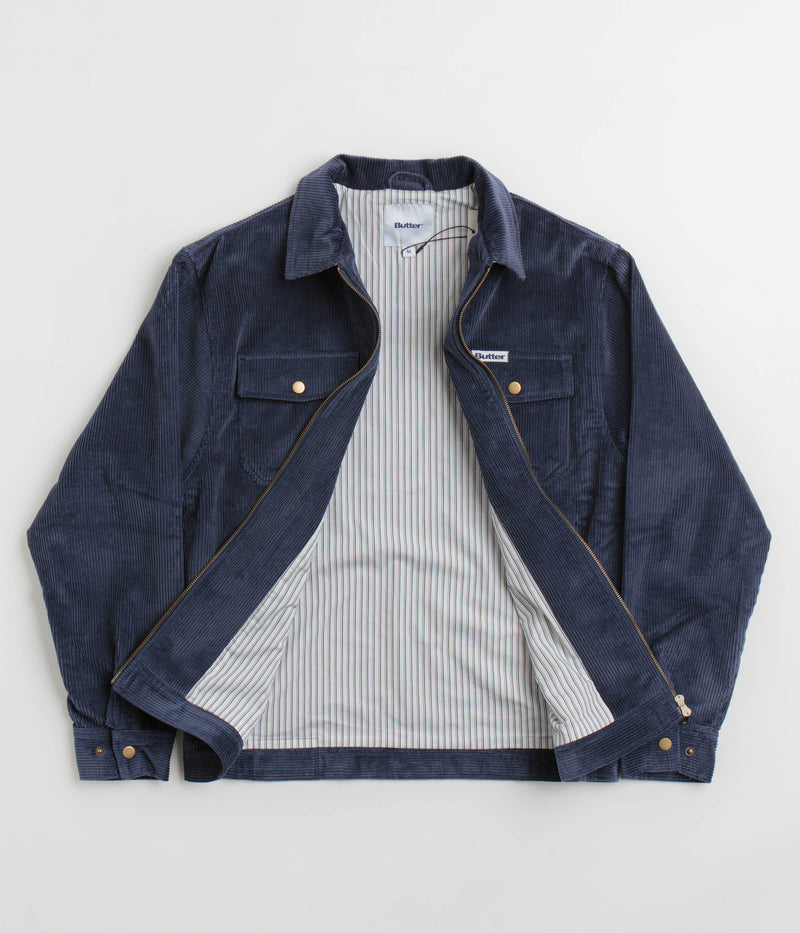 Butter Goods Club Jacket in Navy