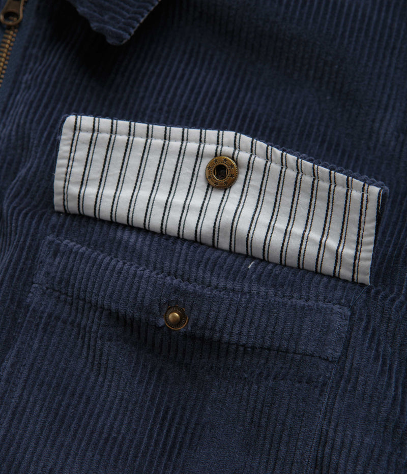 Butter Goods Club Jacket in Navy