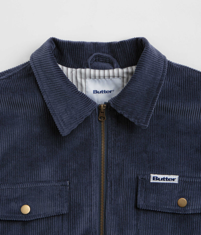 Butter Goods Club Jacket in Navy