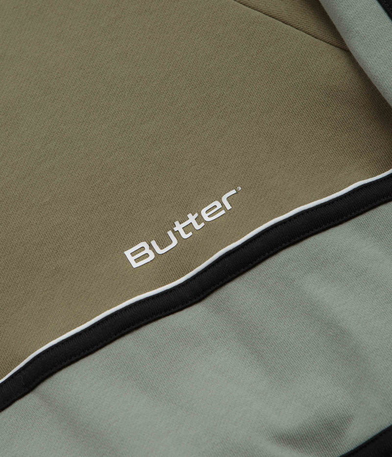 Butter Goods Division Crewneck Sweatshirt in Fatigue