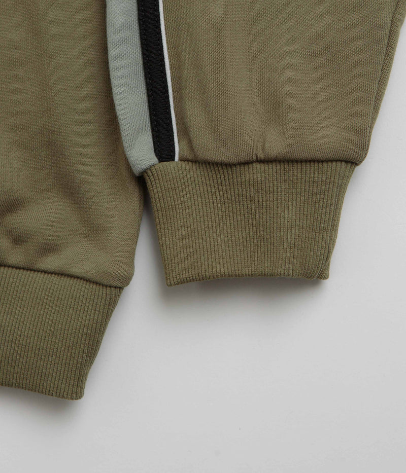 Butter Goods Division Crewneck Sweatshirt in Fatigue