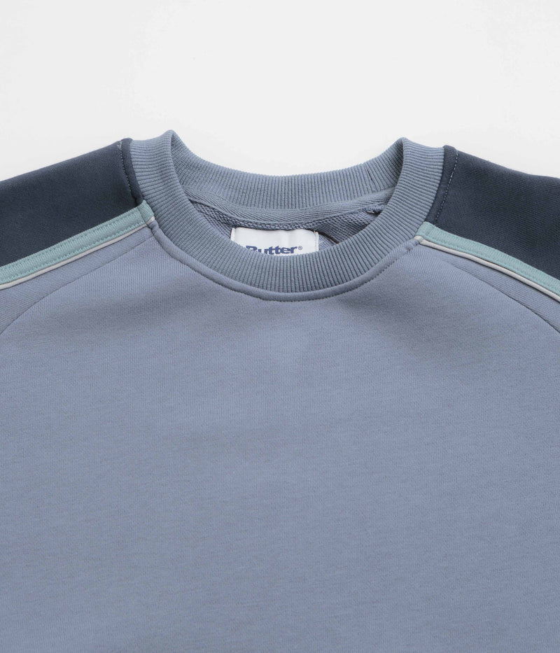 Butter Goods Division Crewneck Sweatshirt in Slate