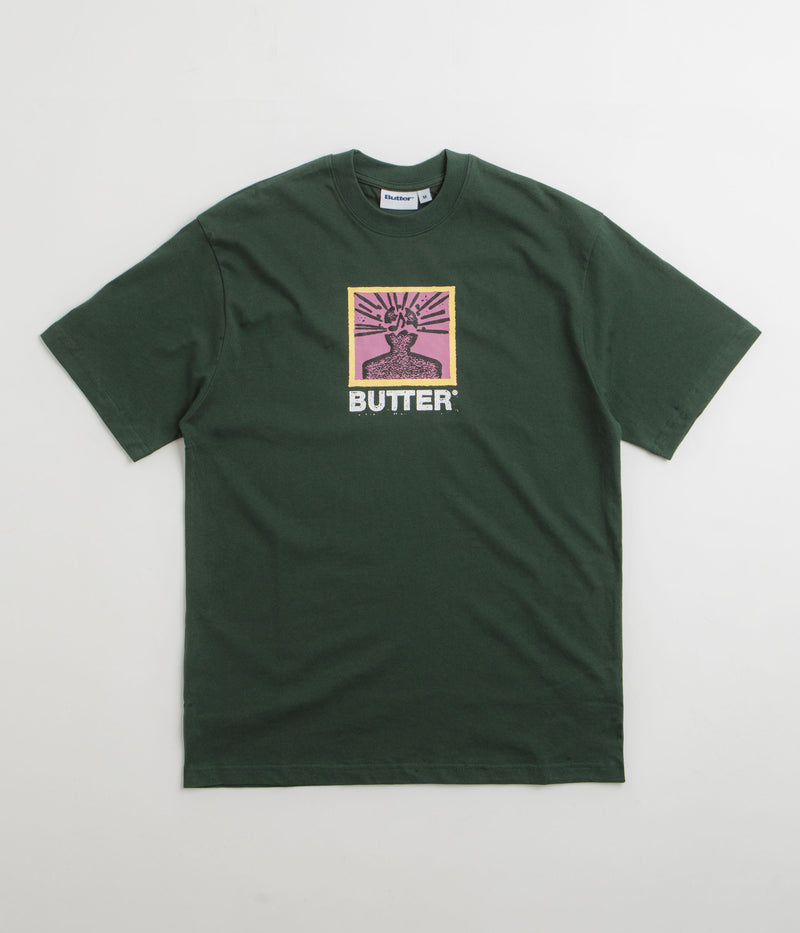 Butter Goods Explosion T-Shirt in Dark Forest