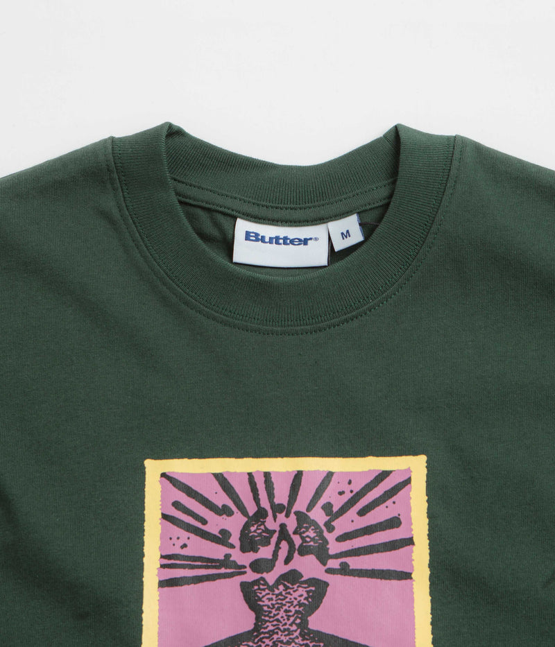 Butter Goods Explosion T-Shirt in Dark Forest