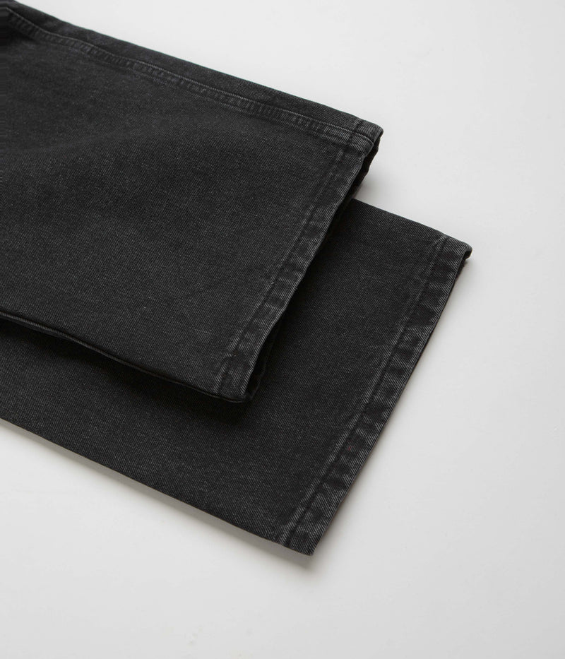 Butter Goods Patch Pocket Jeans in Washed Black