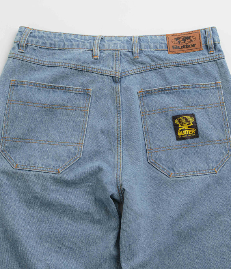 Butter Goods Patch Pocket Jeans in Washed Indigo