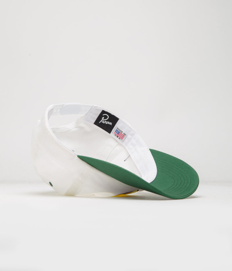 by Parra Balled Cap in White