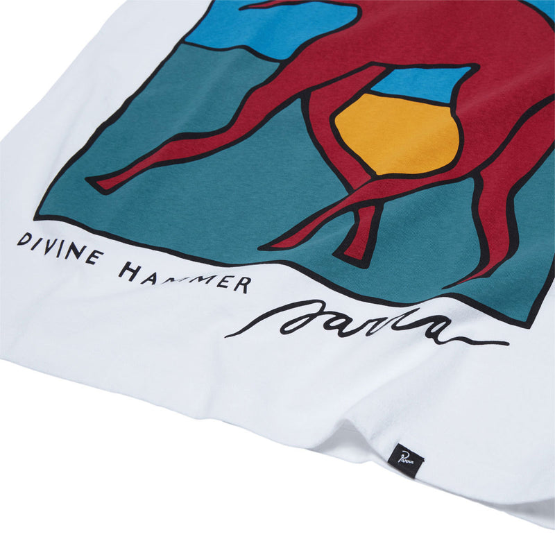 By Parra Bear Dog Hammer T-Shirt - White