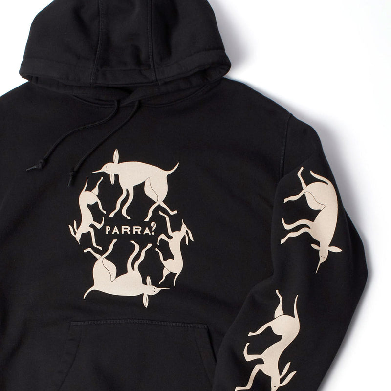 By Parra Non Grand Cafe Hoodie - Black