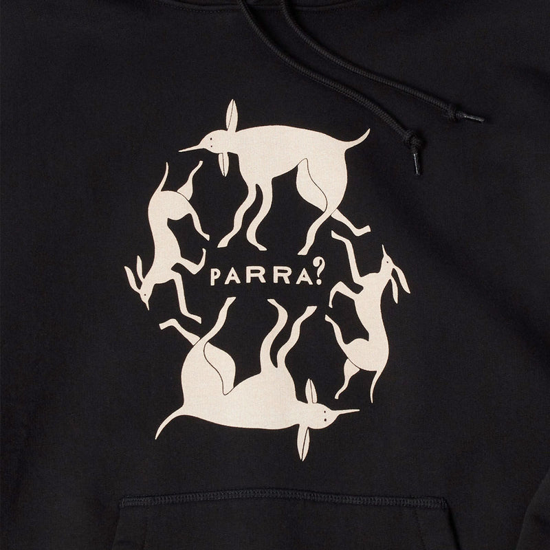 By Parra Non Grand Cafe Hoodie - Black