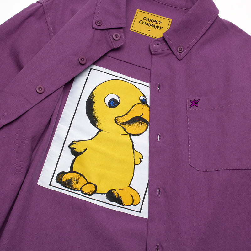 Carpet Company | C-Star Button-Up Shirt Color : Violet