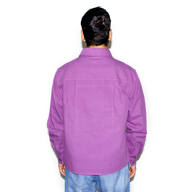 Carpet Company | C-Star Button-Up Shirt Color : Violet