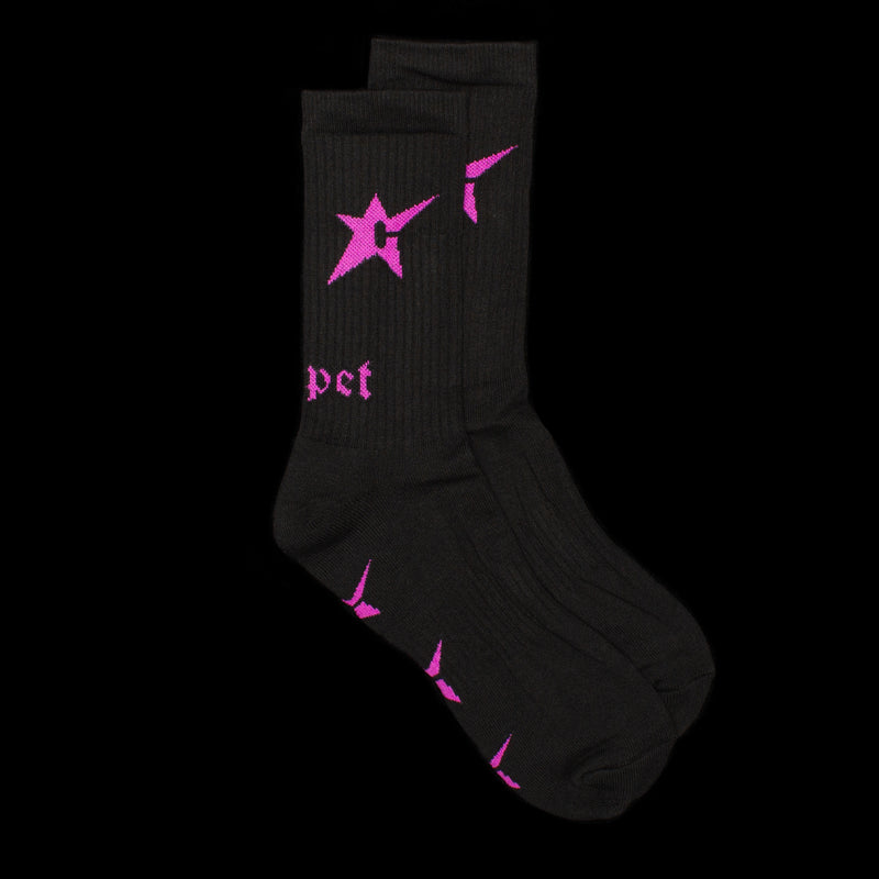 Carpet Company | C-Star Sock Color : Black / Violet