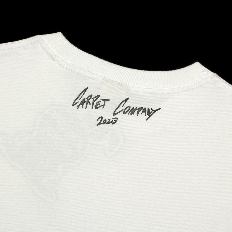 Carpet Company | C-Star T-Shirt Color : White / Violet
