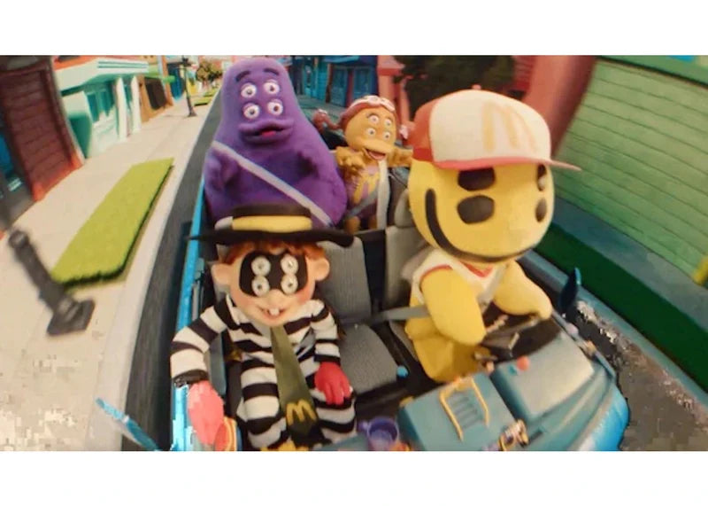 Cactus Plant Flea Market x McDonald's Hamburglar Grimace Birdle The Early Bird Cactus Buddy Set of 4 Plush