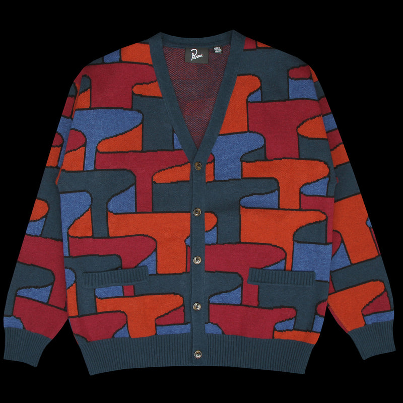 by Parra | Canyons All Over Knitted Cardigan Color : Multi