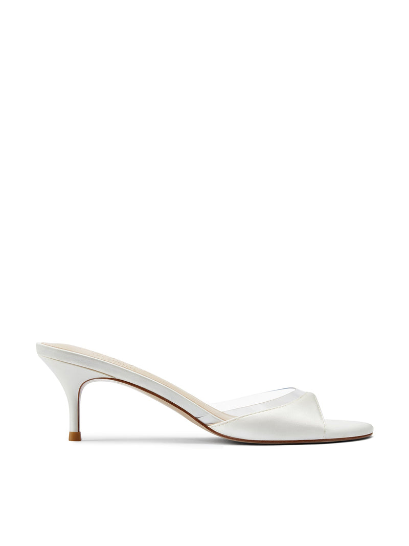 Capri Slipper - White - FEMME LA