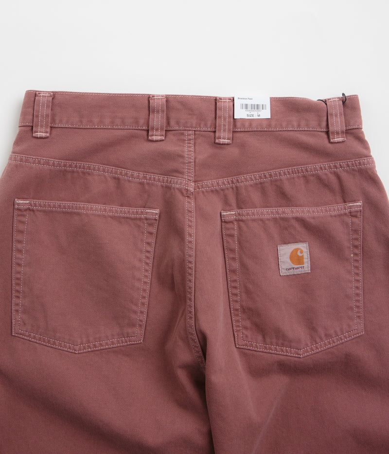 Carhartt Brandon Denim Pants in Dusky Pink