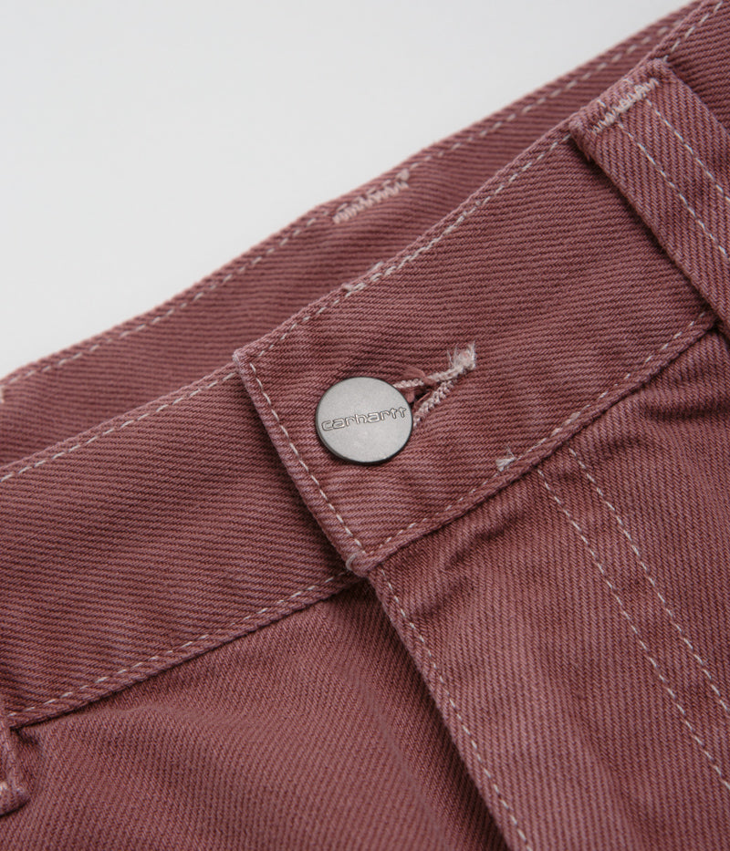 Carhartt Brandon Denim Pants in Dusky Pink