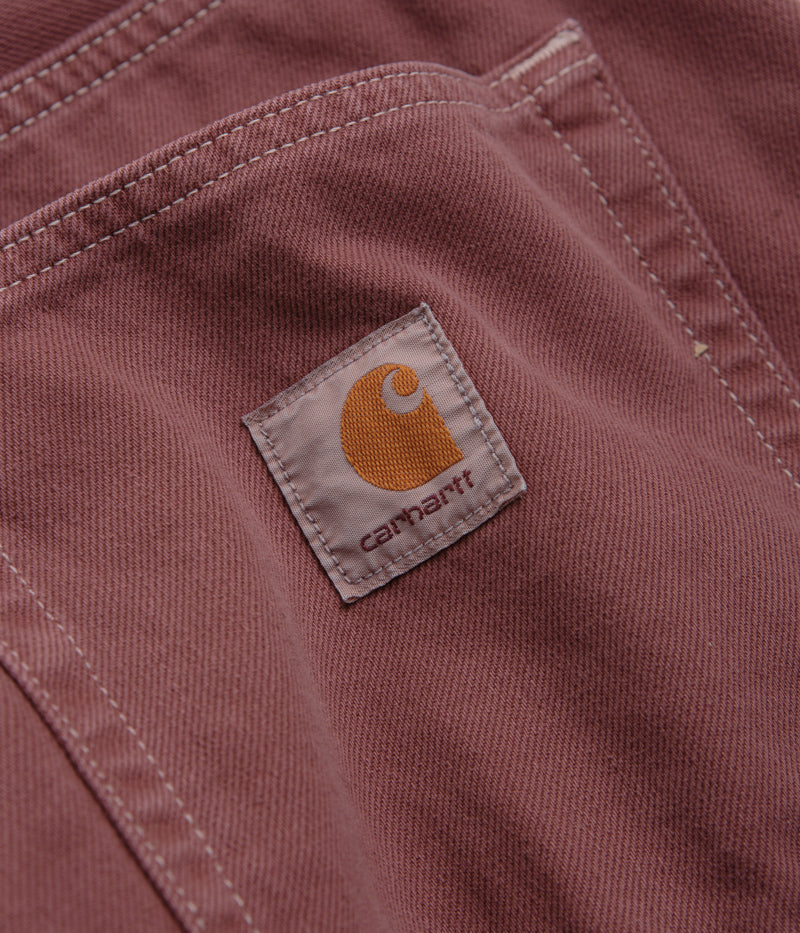 Carhartt Brandon Denim Pants in Dusky Pink