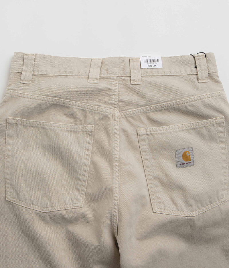 Carhartt Brandon Denim Pants in Fleur De Sel