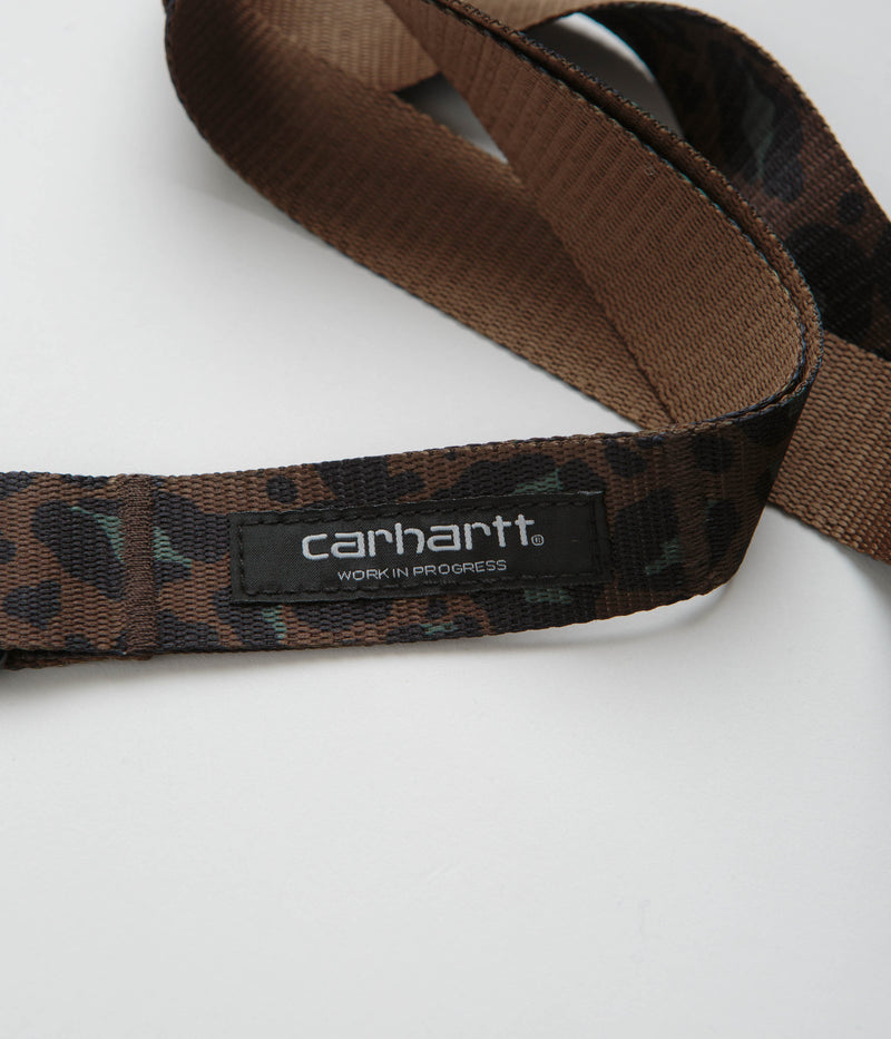 Carhartt Jude Keychain in Camo Leo Jacquard and Tamarind