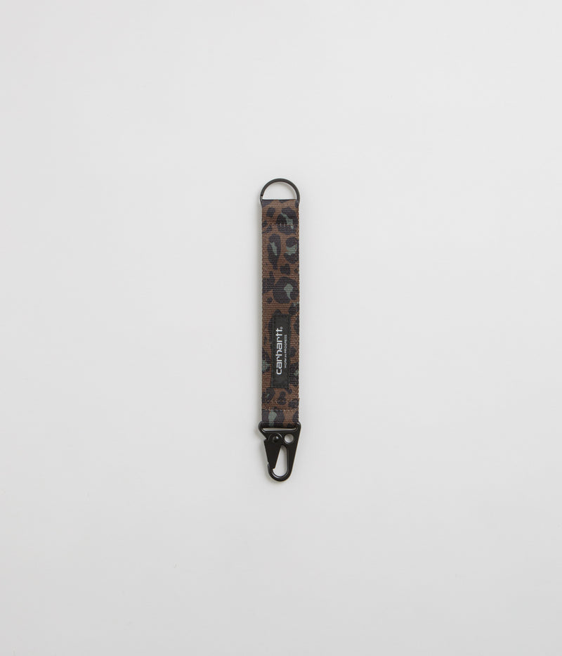 Carhartt Jude Keyholder in Camo Leo Jacquard and Tamarind