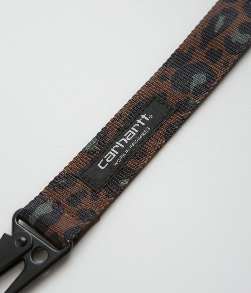 Carhartt Jude Keyholder in Camo Leo Jacquard and Tamarind