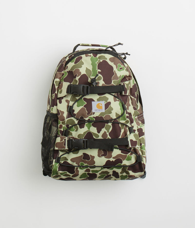 Carhartt Kickflip Backpack in Camo Duck Green