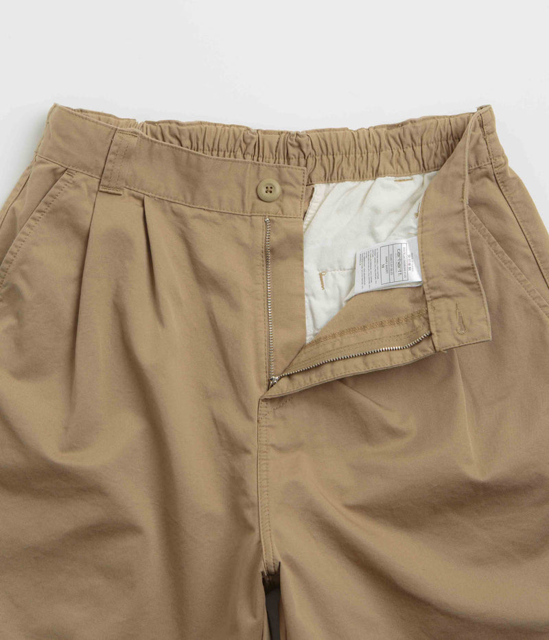 Carhartt Marv Shorts in Leather
