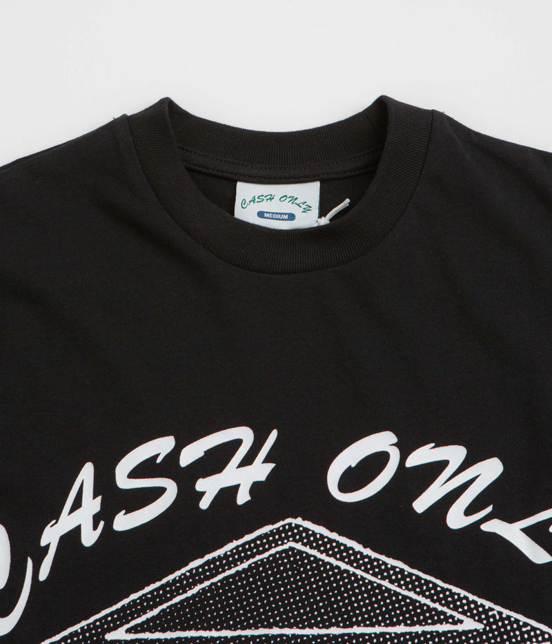 Cash Only Bank T-Shirt in Black