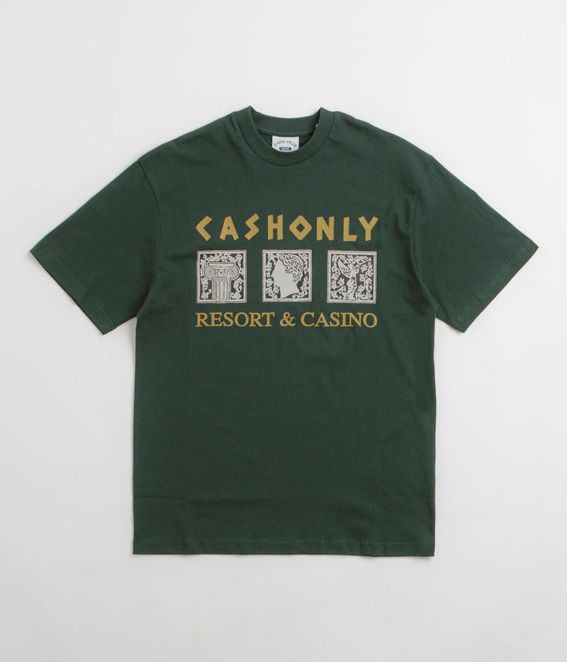 Cash Only High Rollers T-Shirt in Dark Forest