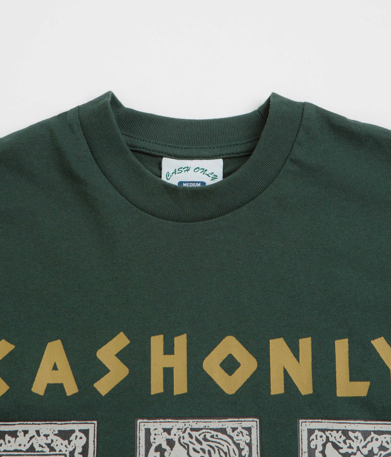 Cash Only High Rollers T-Shirt in Dark Forest