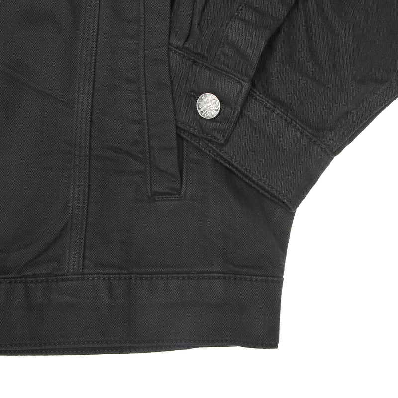 Chain Stitched Avatar Oversized Trucker Jacket