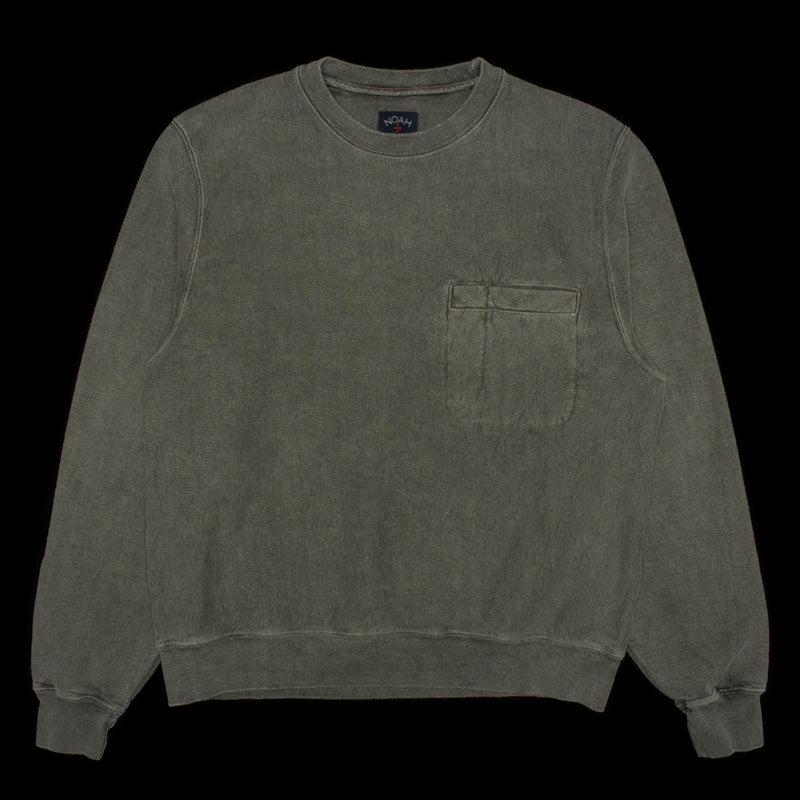 Noah | Chest Pocket Crewneck SS140SS24PPR Pepper&nbsp;