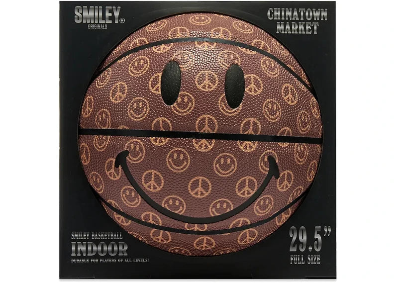 Chinatown Market Smiley Cabana Basketball Brown