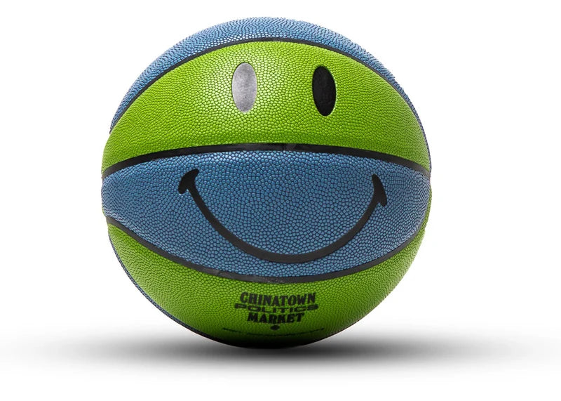 Chinatown Market x Politics Smiley Basketball Navy/Green