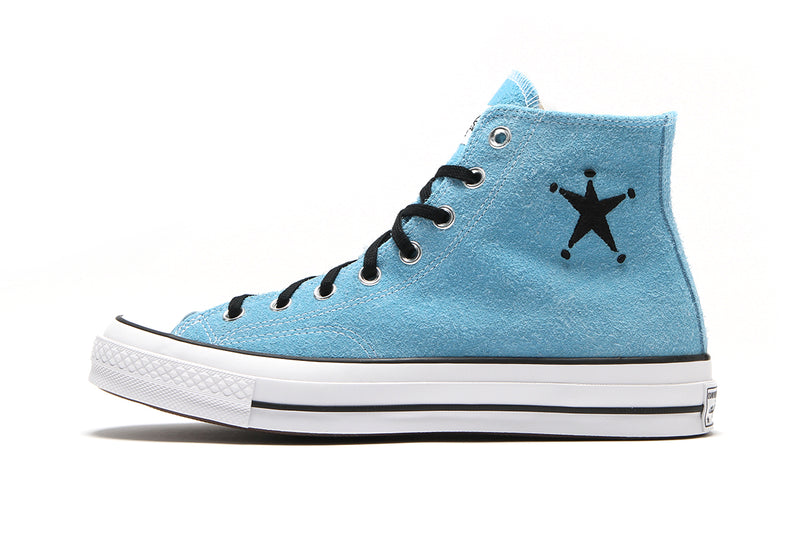 Converse | Chuck 70 Hi x Stussy Sky Blue / White