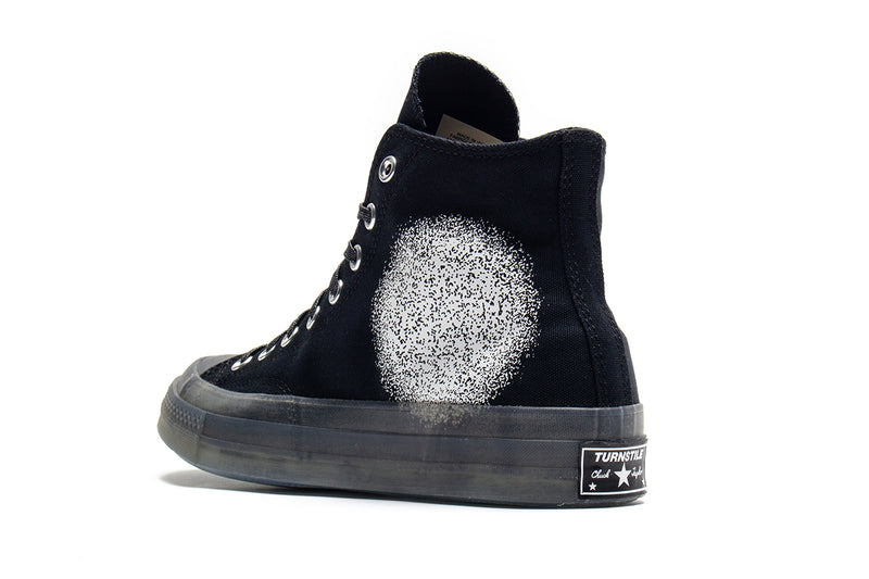 Converse | Chuck 70 x Turnstile Style # A08656C Color : Black / Grey / White