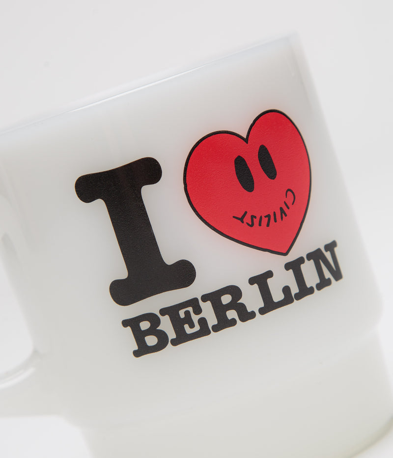 Civilist I Love Berlin Mug in White