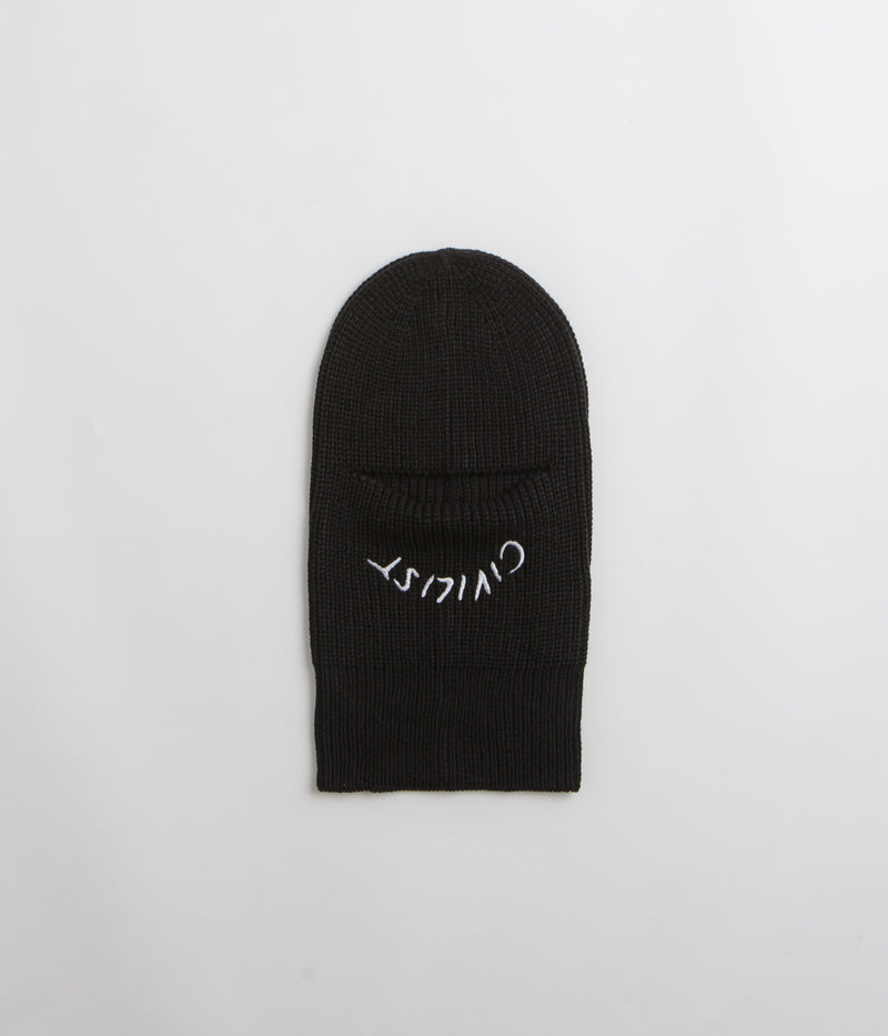 Civilist Smiler Balaclava in Black